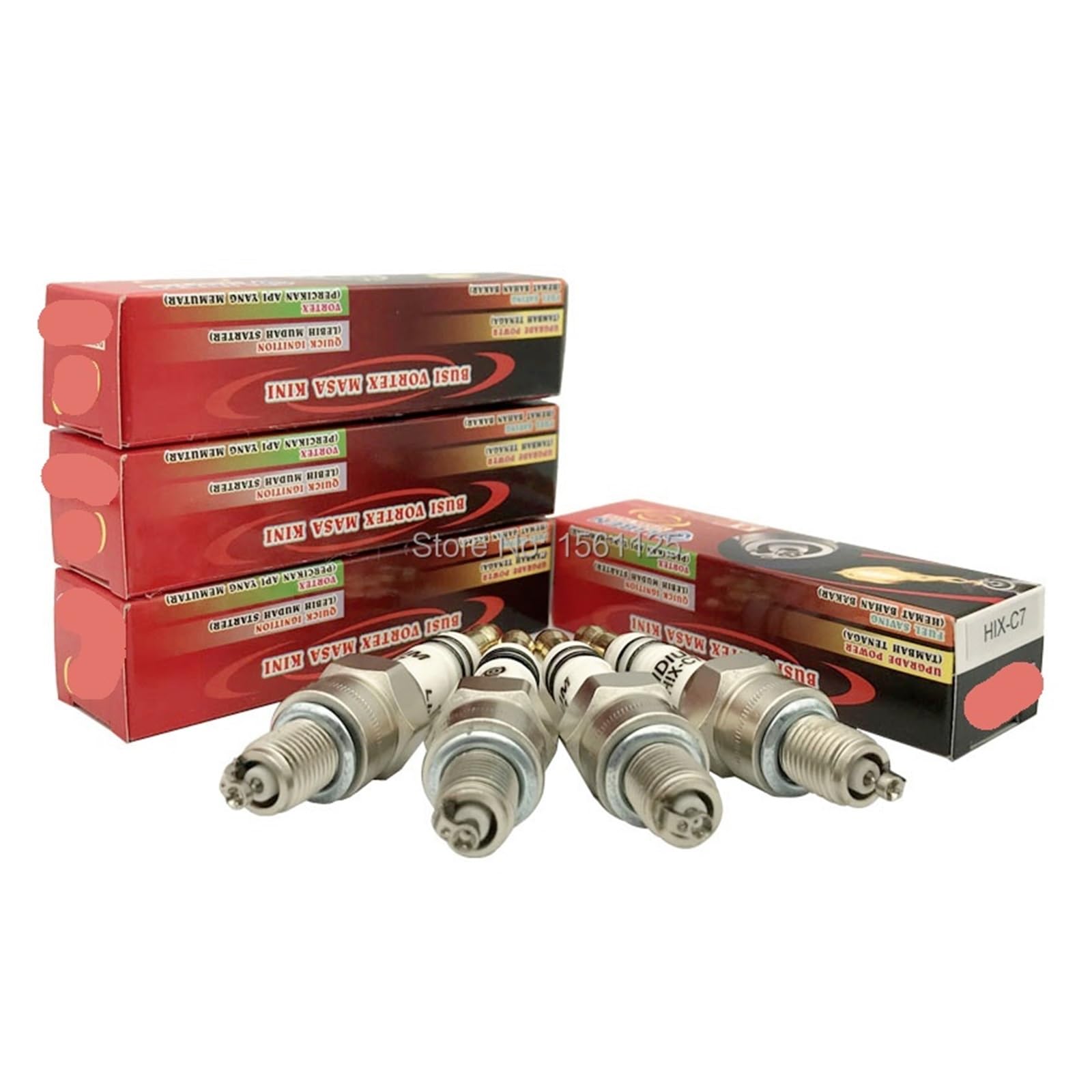Amazon.com: SaNzia 4-pack VORTEX IRIDIUM spark plug HIX-C7